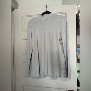 Free People Women's Kade Turtleneck & Skirt XL Light Blue